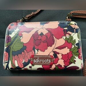 Sakroots Multicolor Floral Clutch